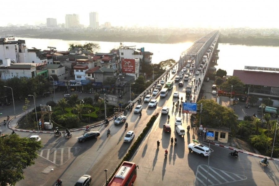 Cầu Chương Dương kết nối hai bờ sông Hồng, nâng cao giao thông và thúc đẩy phát triển kinh tế Hà Nội