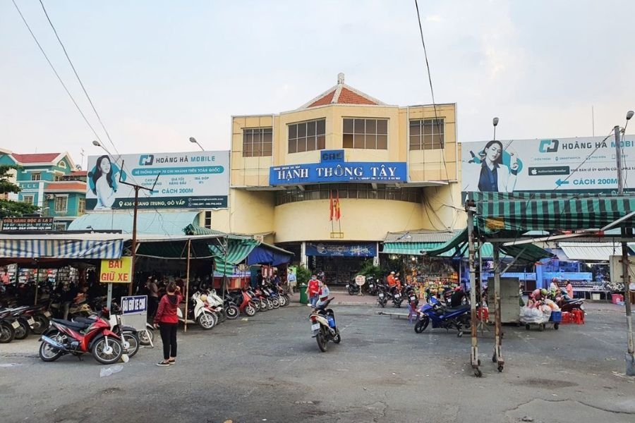 Chợ Hạnh Thông Tây mở cửa 24/24