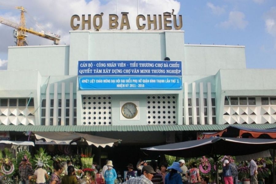 Chợ Bà Chiểu là điểm mua sắm nhộn nhịp của TP. HCM