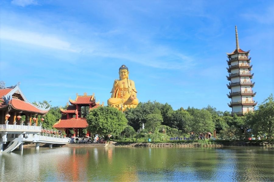 Chùa Khai Nguyên tọa lạc tại thị xã Sơn Tây