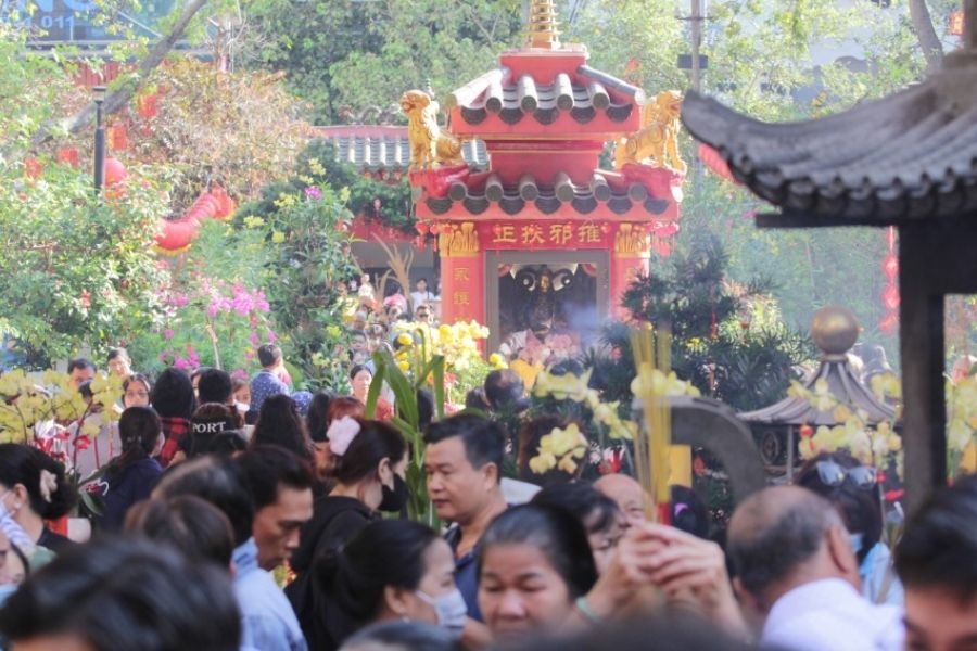 Lễ Vía Ngọc Hoàng là một trong những lễ hội lớn được tổ chức thường niên vào mùng 9 tháng Giêng Âm lịch