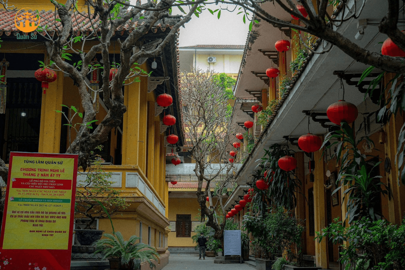 Chùa Quán Sứ nơi bạn cảm nhận không gian tâm linh tĩnh lặng giữa lòng thủ đô Hà Nội