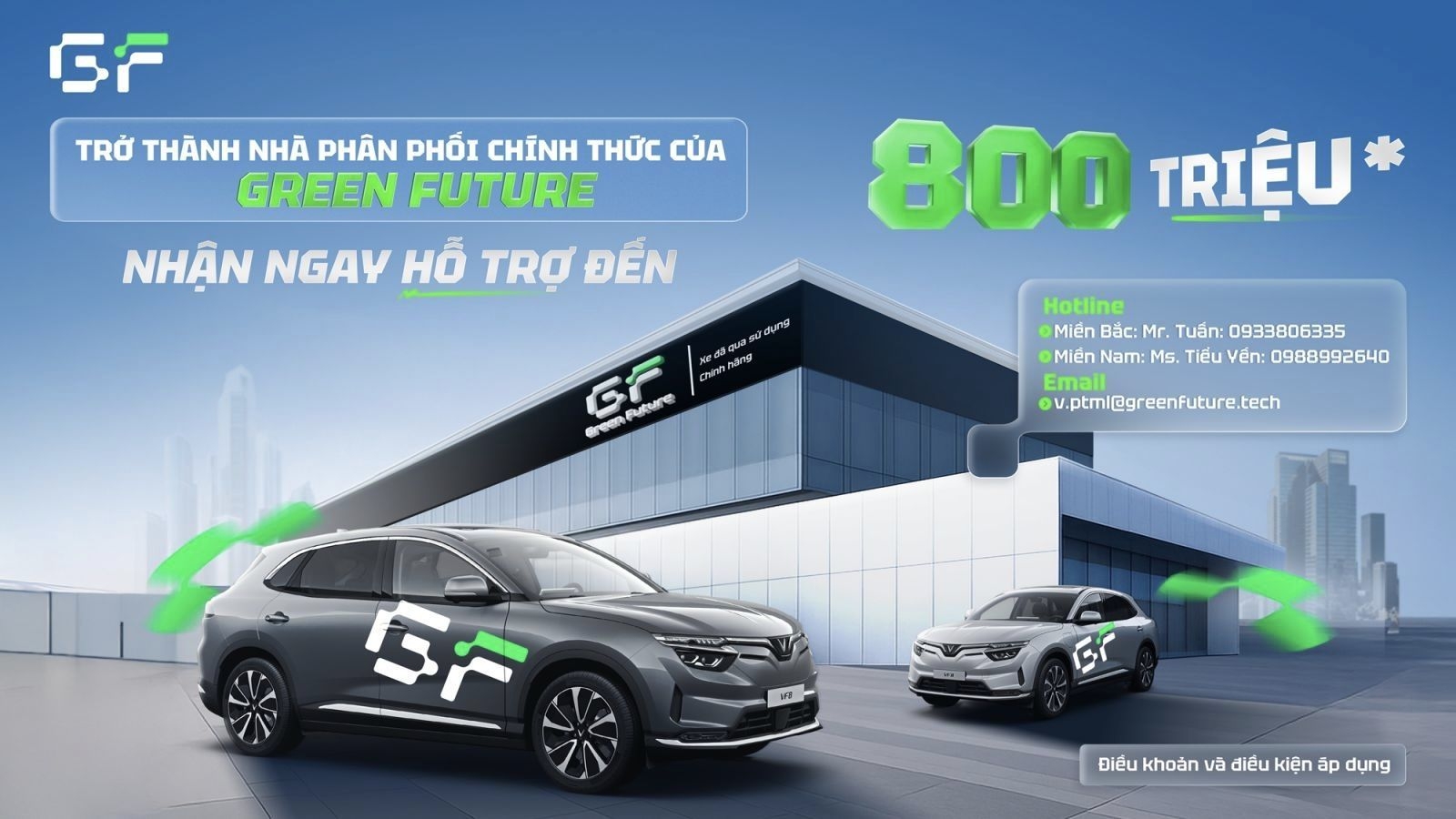 cơ hội hợp tác uỷ quyền Green Future