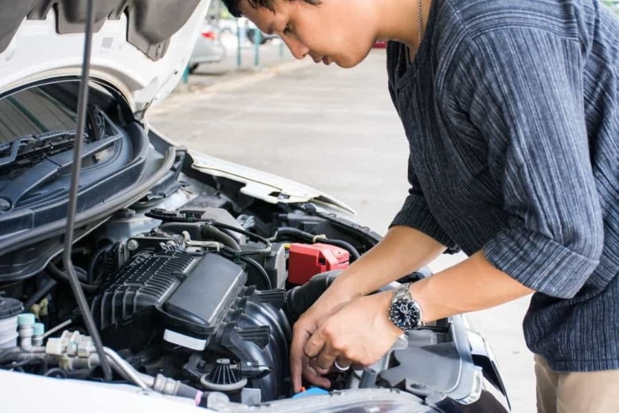 Xe bị ngập nước có thể bị rỉ sét ở các vị trí kín