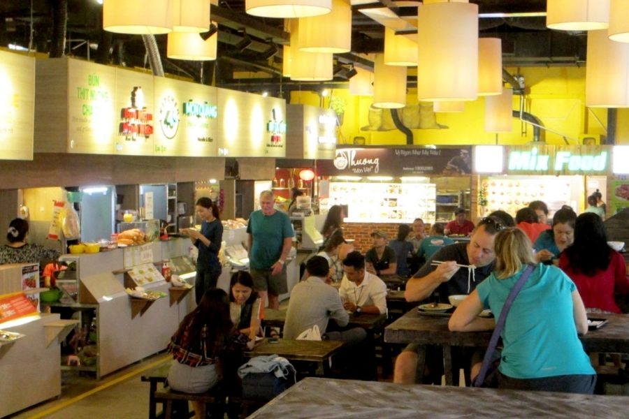 Sense Market - khu ẩm thực đa quốc gia dưới lòng đất