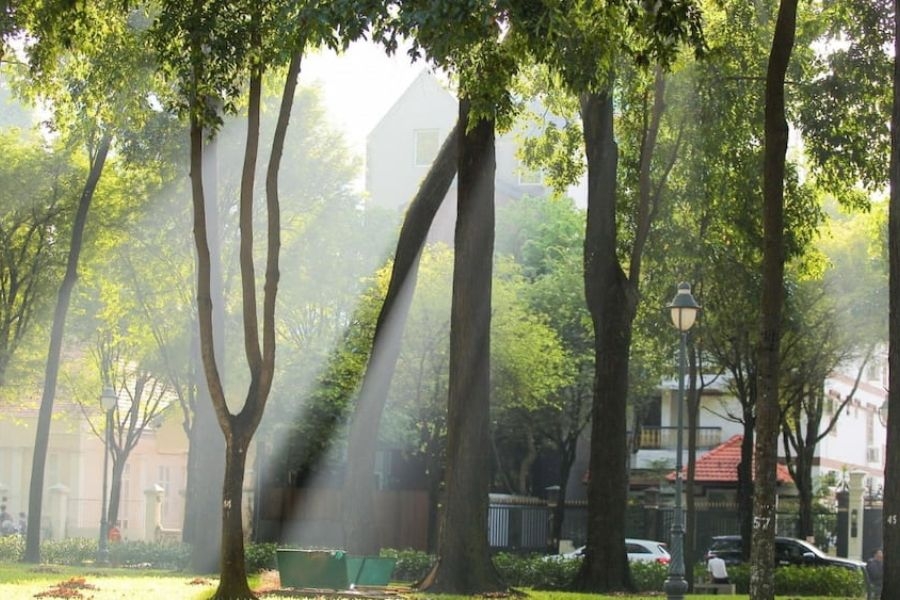 Công viên 30/4 là điểm đến quen thuộc của người Sài Gòn qua nhiều thế hệ