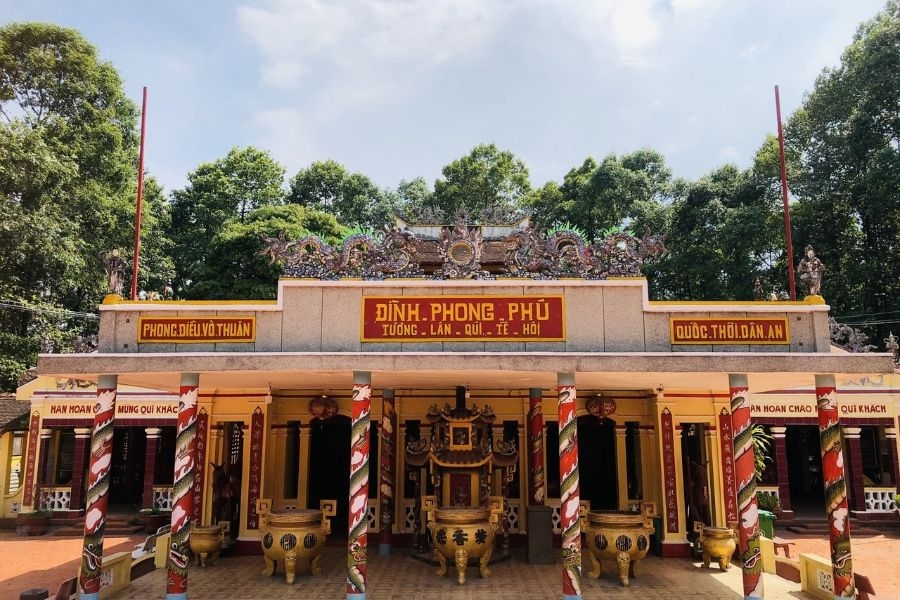 Đình Phong Phú là chứng nhân lịch sử trong hai cuộc kháng chiến