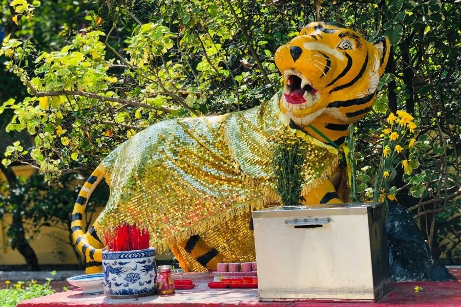 Tượng Ông Hổ - nét tín ngưỡng dân gian Nam Bộ