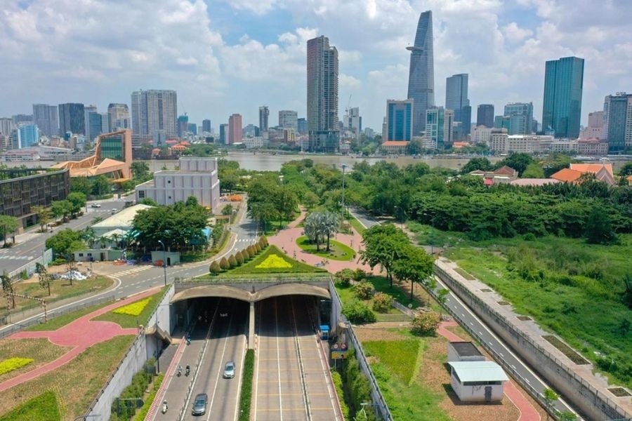 Hầm Thủ Thiêm là công trình hầm vượt sông hiện đại nhất Đông Nam Á