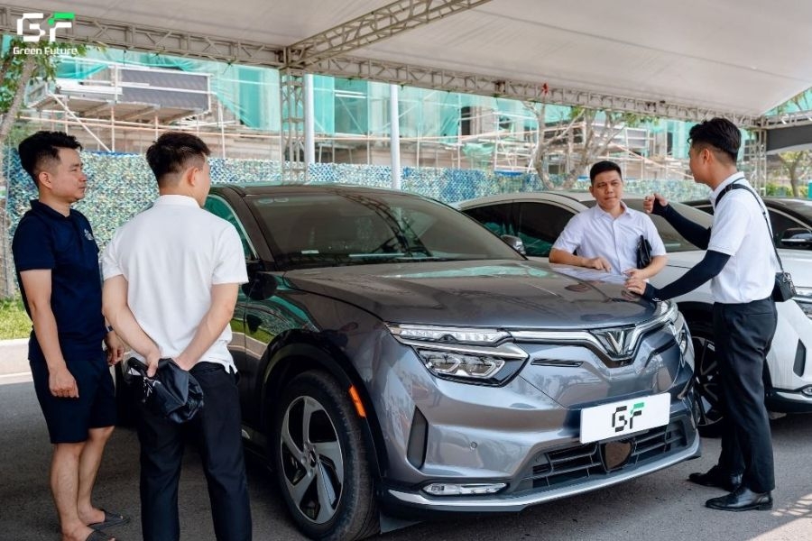 Các mẫu xe tại Green Future đều được kiểm tra kỹ lưỡng