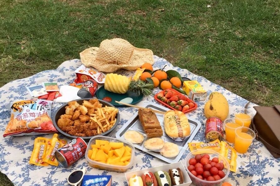 Tổ chức picnic thư giãn cùng bạn bè và gia đình