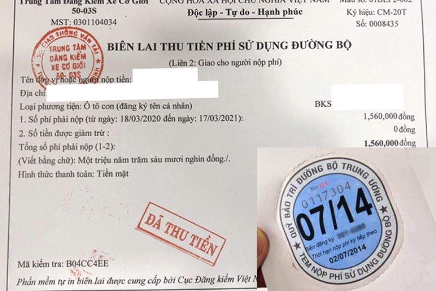 Hướng dẫn cách kiểm tra phí đã đóng
