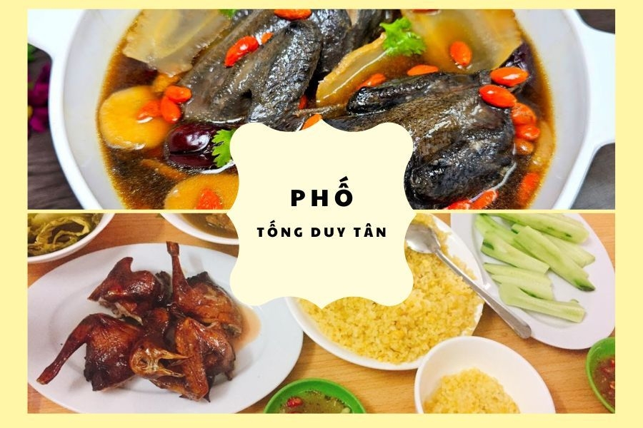 Khu phố quy tụ tinh hoa của ẩm thực ba miền