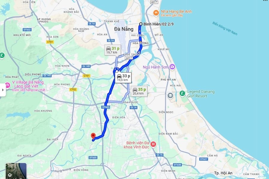 Hướng dẫn cung đường dẫn vào rừng thông Bồ Bồ