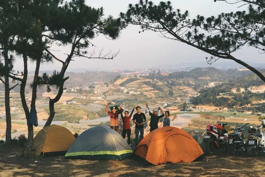 Tận hưởng những buổi cắm trại "chill" hết nấc giữa rừng thông xanh mát