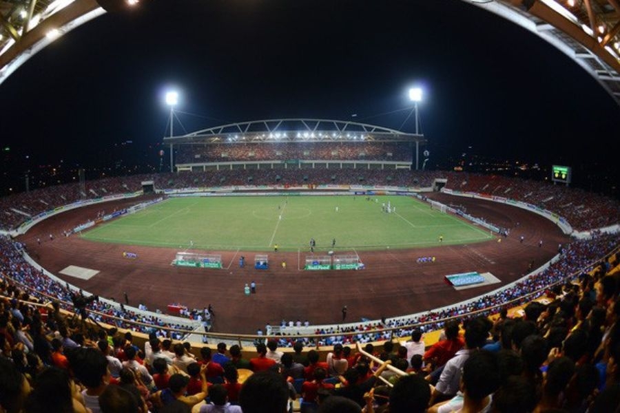 Trận đấu Asian Cup 2007 tại Mỹ Đình