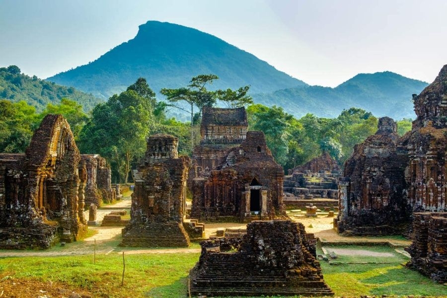 Thánh địa Mỹ Sơn thuộc huyện Duy Xuyên, tỉnh Quảng Nam