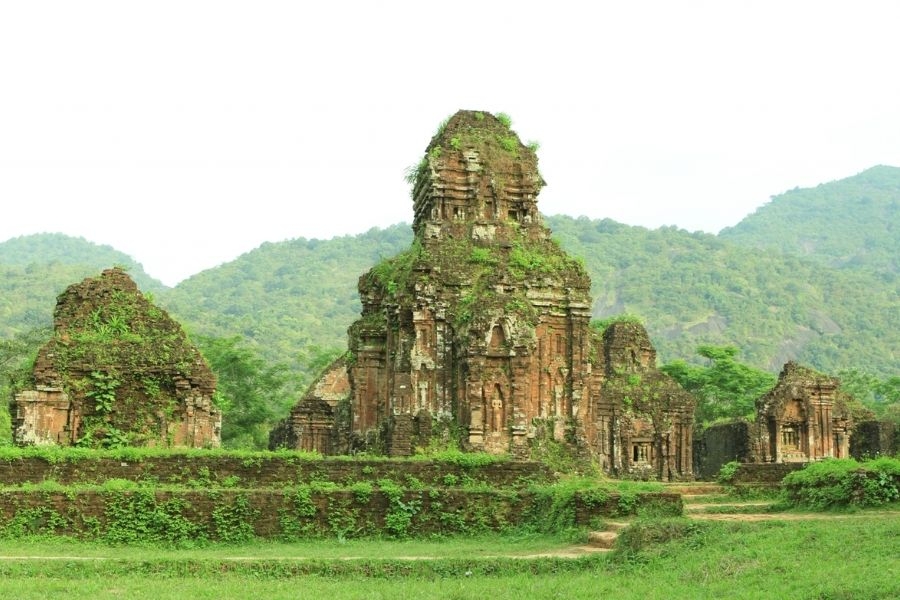 Thánh địa Mỹ Sơn tượng trưng cho từng giai đoạn lịch sử của vương quốc Chăm Pa