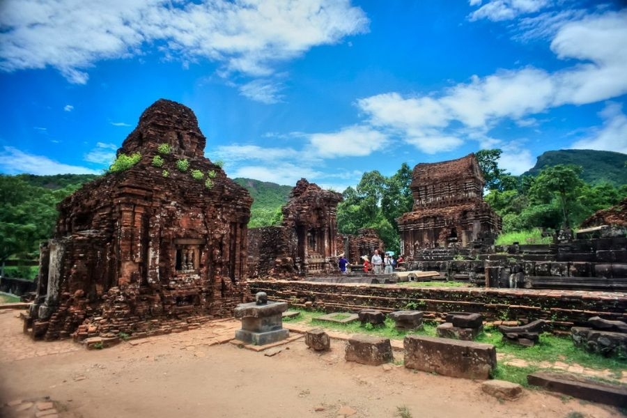 Thánh địa Mỹ Sơn được thành 3 khu vực khác nhau