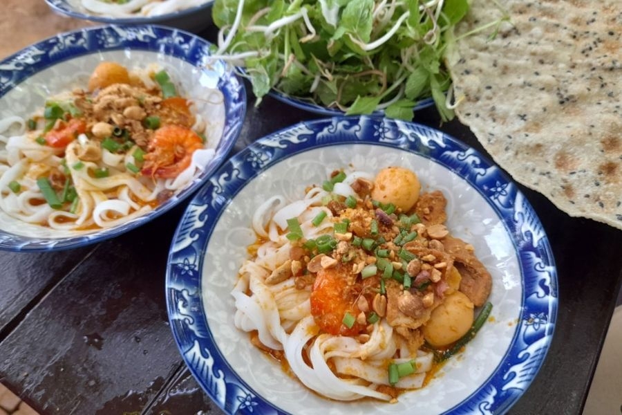 Mì Phú Chiêm - Món ăn đặc sản nổi tiếng tại Thánh địa Mỹ Sơn