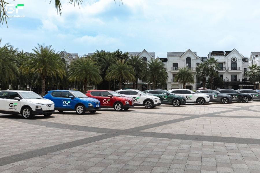 Quy trình đặt xe đơn giản, nhanh chóng tại Green Future