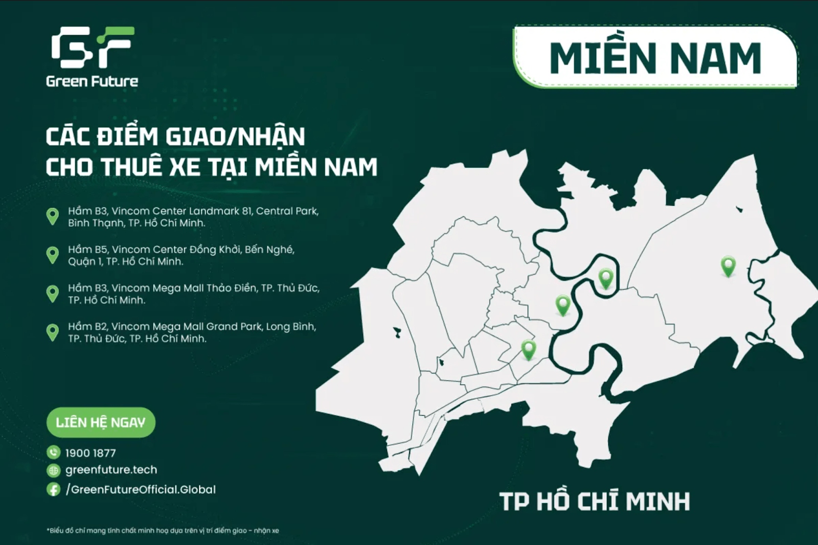 Khách hàng nhận xe tại depot hoặc giao nhận tận nơi theo yêu cầu