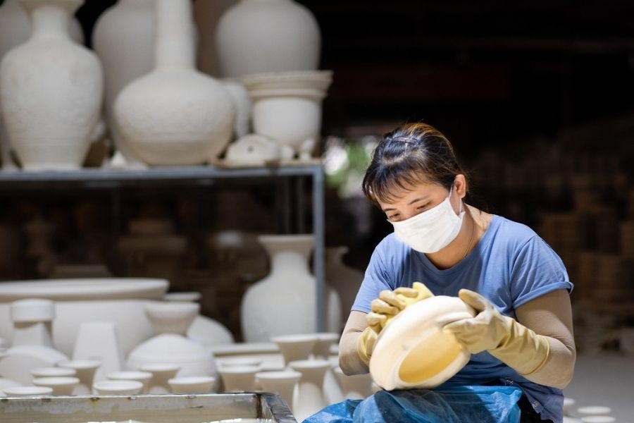 Làng gốm Chu Đậu nổi tiếng tại Hải Dương