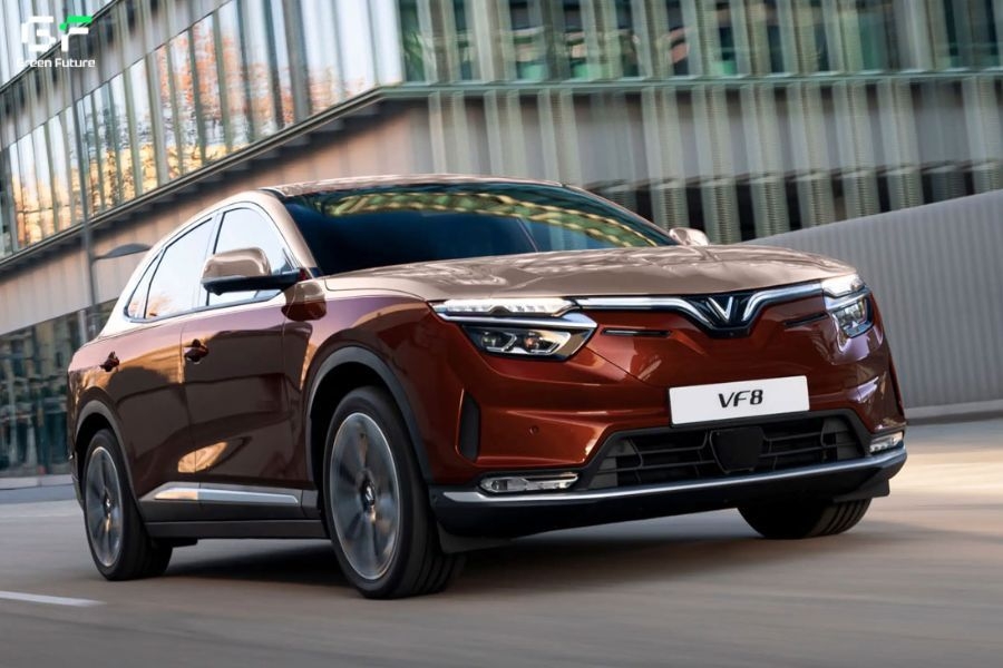 Mẫu xe VF 8 được trang bị nhiều công nghệ hiện đại