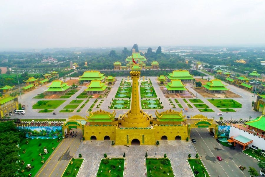 Khu du lịch Đại Nam kết hợp giữa không gian tâm linh, vui chơi giải trí và thiên nhiên độc đáo