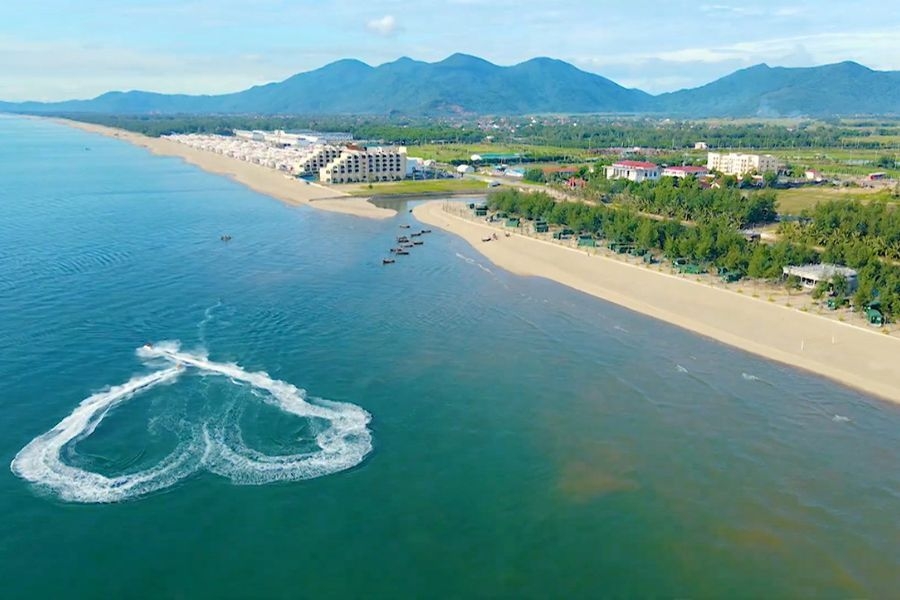 Bãi biển Xuân Thành là địa điểm du lịch lý tưởng tại Hà Tĩnh (Nguồn ảnh: Internet)