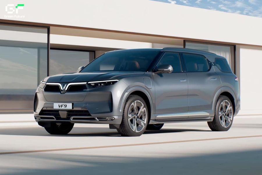 VF 9 Eco có động cơ mạnh mẽ, di chuyển xa