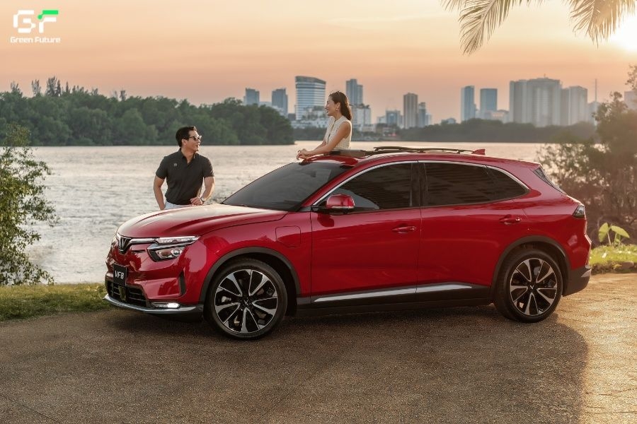 Thuê xe VF 8 Plus 5 chỗ cao cấp, thiết kế sang trọng đi Vũng Tàu 