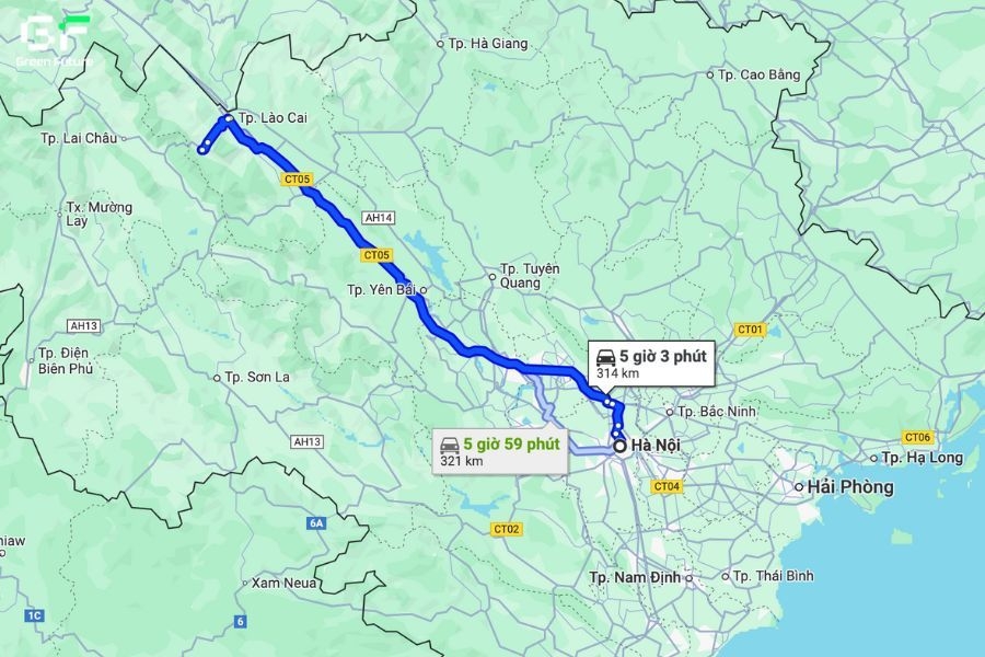 Cung đường từ Hà Nội lên Sapa