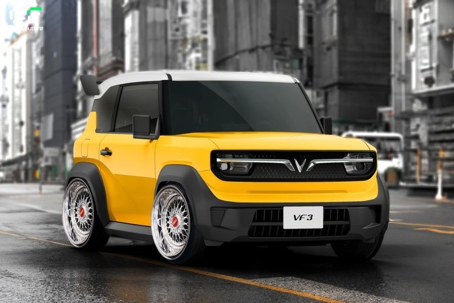 VF 3 có thiết kế nhỏ gọn phù hợp với các cung đường nhỏ hẹp
