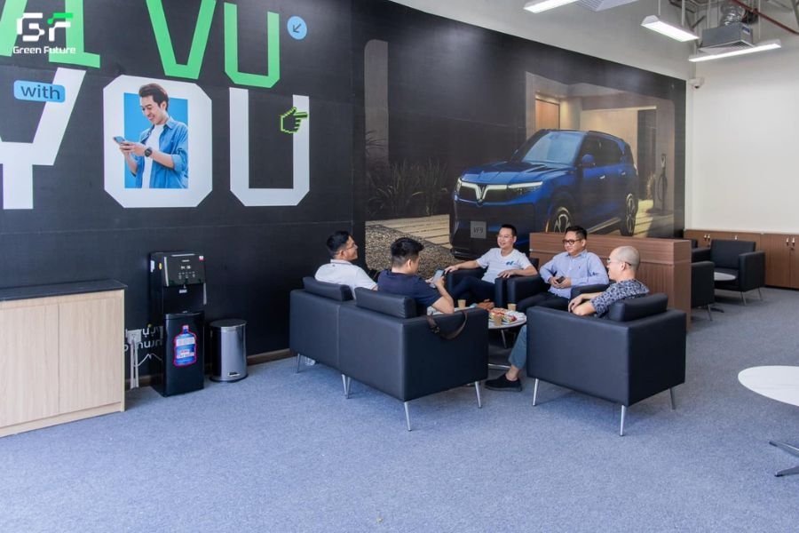 Đặt cọc khi thuê xe tự lái tự Green Future