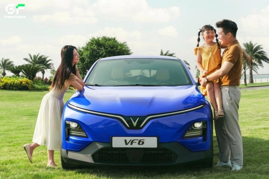 VF 6 là lựa chọn tuyệt vời cho các chuyến đi cùng nhóm bạn hoặc gia đình
