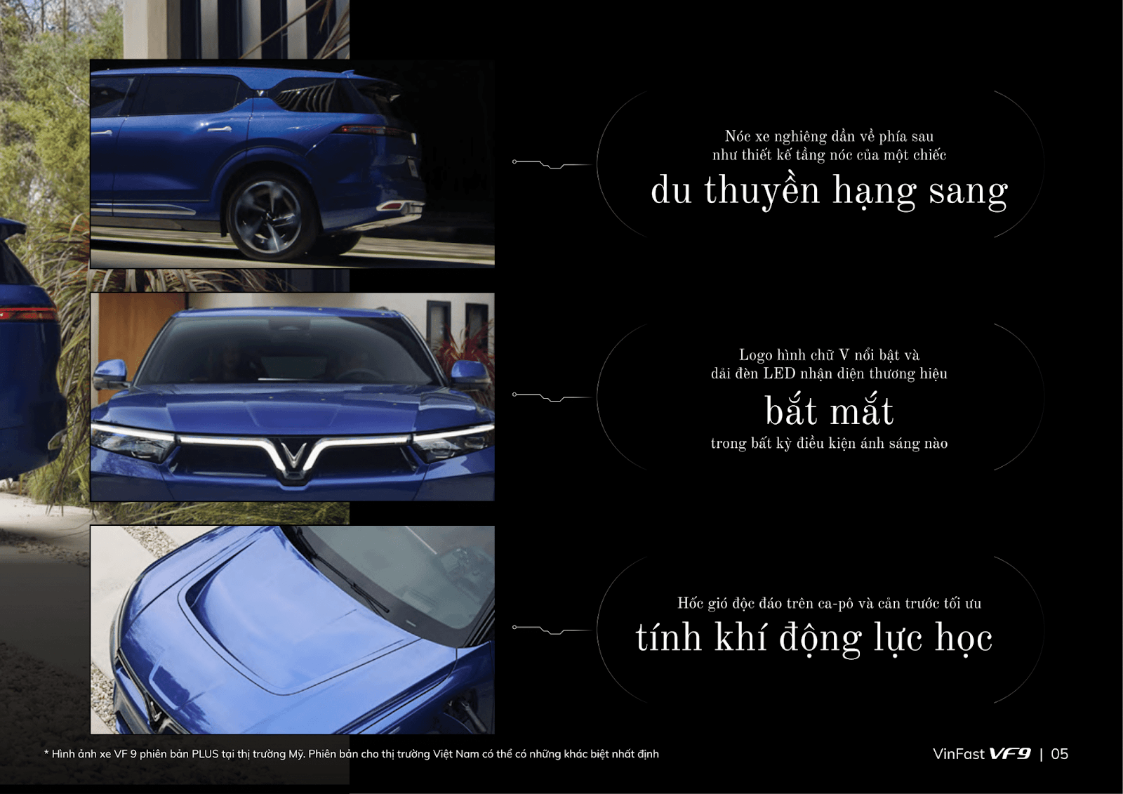 Thiết kế sang trọng của VF 9 hứa hẹn sẽ mang đến trải nghiệm đặc biệt cao cấp cho người sở hữu