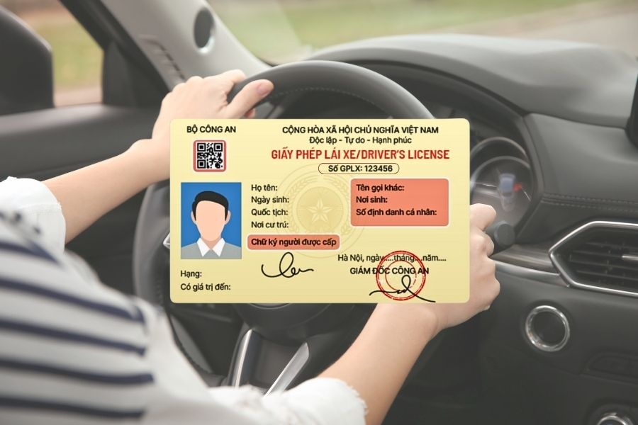 Giấy phép lái xe xác nhận cá nhân đủ điều kiện điều khiển xe
