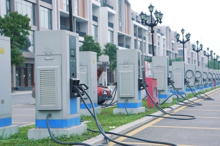 Các điểm sạc xe tại khu vực miền Trung